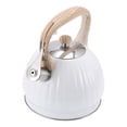 thumbnail image 3 of Wosthever Hervidor de agua 3.5L Calabaza de gran capacidad Caldera de calentamiento de agua de acero inoxidable con mango de nylon anti-escaldado Tapa de Barra de herramientas Blanco Wosthever HA026578-01, 3 of 6