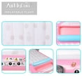 thumbnail image 2 of PVC Inflatable Floating Row Double Pink Flying Car Inflatable Floating Bed Aquatic Entertainment Water Inflatable Bed, 2 of 5