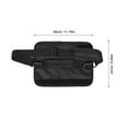 thumbnail image 2 of FONWILYO Black Golfing Bag for Travel with Pressure Resistant Material and Comfortable Design, 2 of 7
