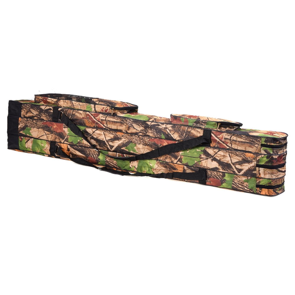 Doorslay Sac De Pêche 3 Compartiments – Tissu Oxford 600D étanche, Pliable, Avec Bandoulière, 120 Ou 150 Cm, Camouflage