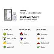 Armaf Men's Club De Nuit Sillage EDP Spray 1.0 oz Fragrances 6294015157758