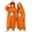 Z-Orange1, variant on CONROSES Girls Halloween Onesie Pajamas Cute Ghost Graphic Plush Hooded Pjs Hallowmas Loungewear Sets Warm Fall Winter Nightwear Sleepwear