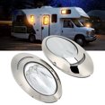 thumbnail image 3 of Luces laterales para barcos IP66 impermeables resistentes pulidas 2 piezas lámparas de navegación LED para vehículos recreativos yates barcos ANGGREK Otros, 3 of 8