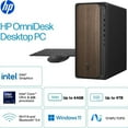thumbnail image 2 of HP OmniDesk M03 Business Next Gen AI PC Desktop, Intel Core Ultra 5-225 Processor (10 Cores, Up to 4.9GHz) , 32GB DDR5 RAM, 1TB SSD, Type-C, Wi-Fi 6E, HDMI+DP Dual Monitor Support, Windows 11 Pro, 2 of 8