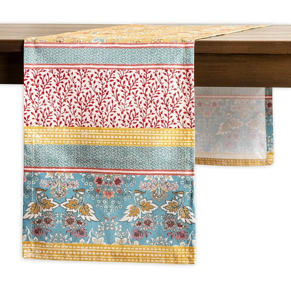 Maison d' Hermine Marquise 100% Cotton Table Runner for Party | Dinner | Holidays | Kitchen | Spring/Summer [Single Layer (14.5 Inch by 72 Inch)]