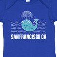 thumbnail image 4 of Inktastic San Francisco California Whale Watching Boys or Girls Baby Bodysuit, 4 of 5