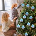 thumbnail image 5 of Coollooc 3D Beach Christmas Ornament, 2Pcs Blue Sea Theme Holiday Ball for Christmas Tree, Beach House Decor & Tropical Party, Nature Decorations for Holiday Decors & Seasonal(M,3D), 5 of 7