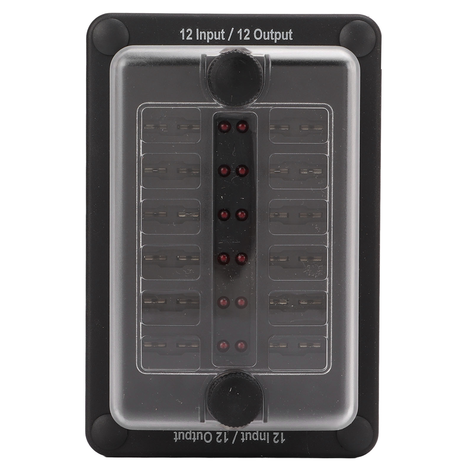 12 Way Fuse Block, Electrical Protection 12 In 12 Out Auto ATO ATC Fuse Box  20A Maximum Current Waterproof For RVs