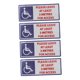 thumbnail image 5 of ADDHAT 4Ud Adhesivas Para Mantener Distancia De Seguridad Con Claro Y Multicolor, 5 of 7