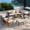 Gray, variant on Ovios 6 Pieces Outdoor Patio Furniture Set Wicker Conversation Set Outdoor Sectional with Swivel Chairs