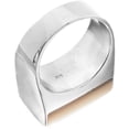 thumbnail image 2 of White Mother Of Pearl Shell Handmade 925 Sterling Silver Ring, 2 of 2