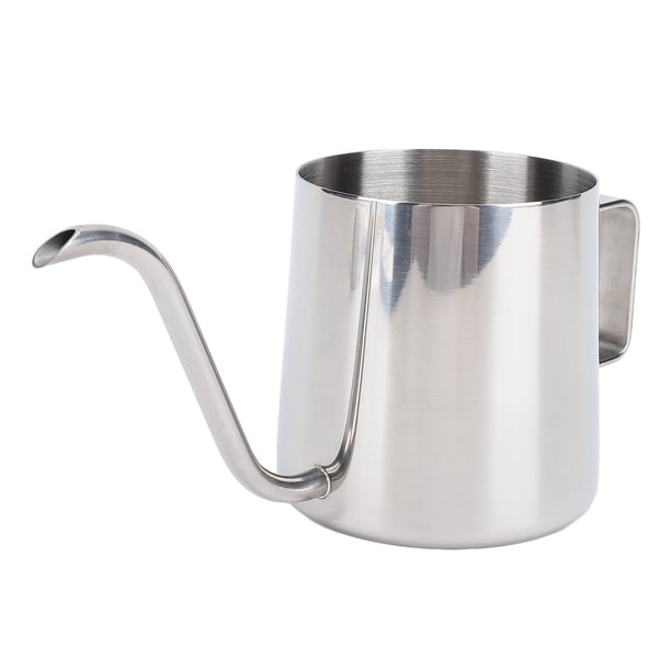 Hervidor De Café Con Cuello De Cisne De Acero Inoxidable 304, Tetera A Prueba De Herrumbre, Para Acampar Para Viajes Al Aire Libre, Agarre Cómodo