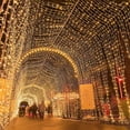 thumbnail image 2 of Venta al por mayor 1,5x1,5 M/2x 3M/4x6M8*10M guirnalda ventana cortina LED red malla Navidad guirnalda de luces boda fiesta vacaciones luz, 2 of 4