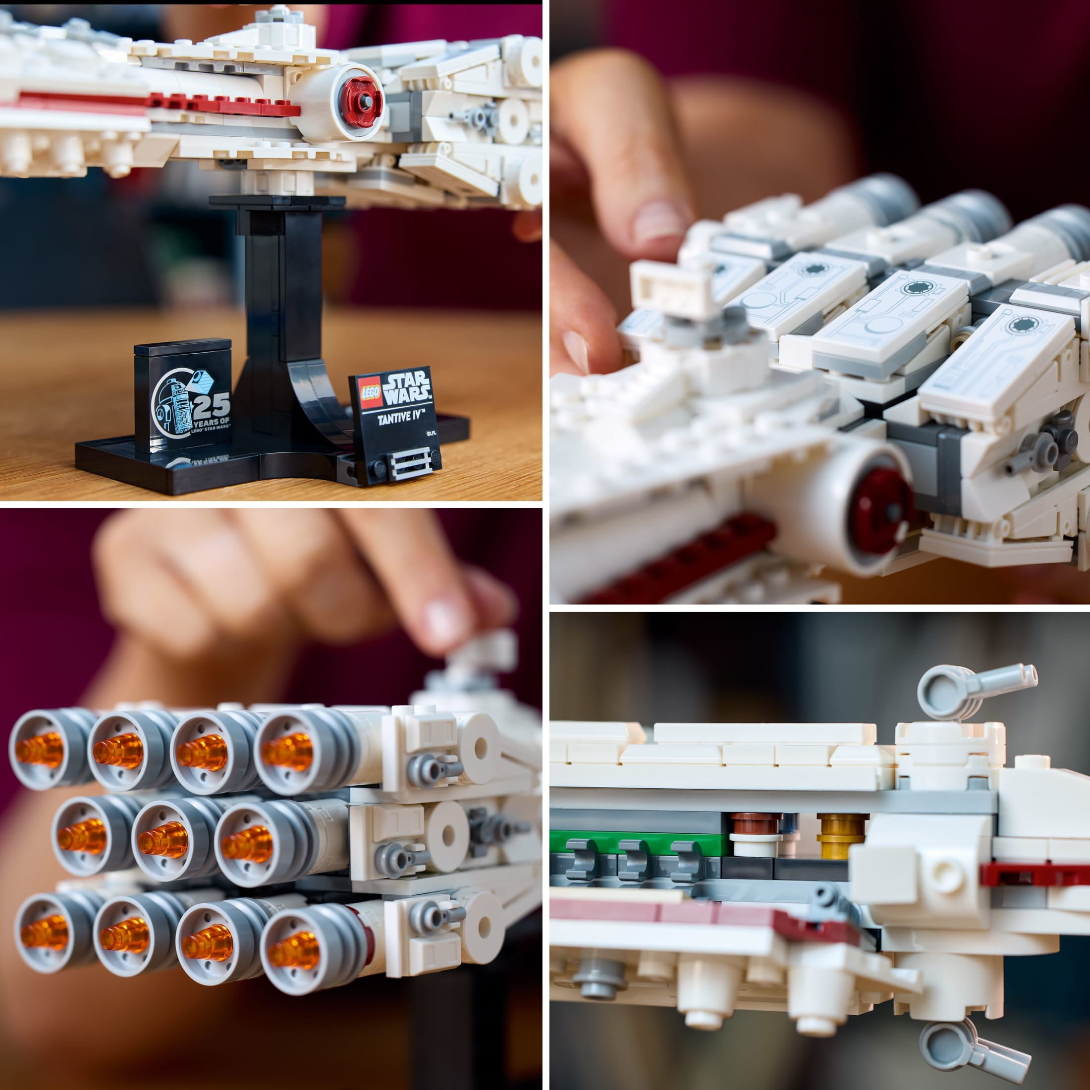 LEGO Star Wars: A New Hope Tantive IV Building Set for Adults - Birthday Gift Idea - Collectible Display Set for Star Wars Fans, Ages 18+ - 75376