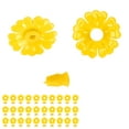 thumbnail image 1 of Hummingbird Feeder Flowers, Easy To Install Plastic 30 Set Feeding Port Replacement Bright Colors  For Outdoor Red,White,Yellow, 1 of 8