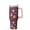 Pink, variant on 40oz Halloween Tumbler with Handle, Haunted Skeleton Ghost | Print | Halloween Gifts for Men & Women | with Lids and Straws | Stainless Steel Insulated | Travel Coffee Mug