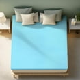 thumbnail image 3 of 4 Inch Mattress Topper Memory Foam Queen Mattress Pad Bed Topper Ventilated High Density Pad, CertiPUR-US Certified, 3 of 9