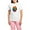 With Pink Camo Pant, variant on CafePress - Vibrant Multicolor Skull - Women's Short Sleeve Print T-Shirt and Pants Light Cotton Pajama Set