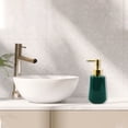 thumbnail image 2 of Unique Bargains 1 Pc Simple Cone Shape Soap Pump Dispenser for Bathroom Hotel 300ml Green, 2 of 6