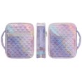 thumbnail image 7 of TSOVTHRID Purple Pink Marble Print Bible Case for Christian, Bible Carrying Case Quilted Sturdy, Portable Bibles Bags for Women Men Daily Use, 10.6 x 8.3 x 2.2 Inch, 7 of 7