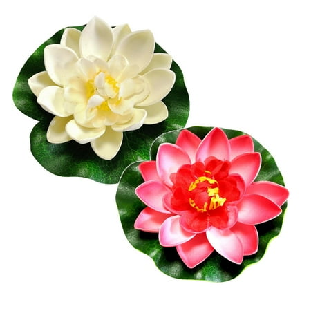 

Flower Pond Flowers Water Floating Foam Flowers Lilies Realistic Pads For Garden Pool Fish Tank Decorative Wreath Snowflake Christmas Ornament Ornament Exchange Christmas Decorations Trees Clues