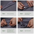 thumbnail image 5 of P&L Men's Slim Fit Suit 2 Piece Business Wedding Prom Tux Blazer & Pants, 5 of 5
