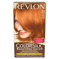 thumbnail image 1 of Colorsilk Beautiful Color Revlon 53 Light Auburn 1 aplicación de color de cabello, 1 of 11