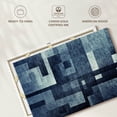 thumbnail image 6 of Elephant Stock Creative Blue Abstract Wall Art - Horizontal Canvas Wall Art - Living Room Wall Decor - Abstract Canvas - Blue And Beige Decor - 51" x 34", 6 of 8