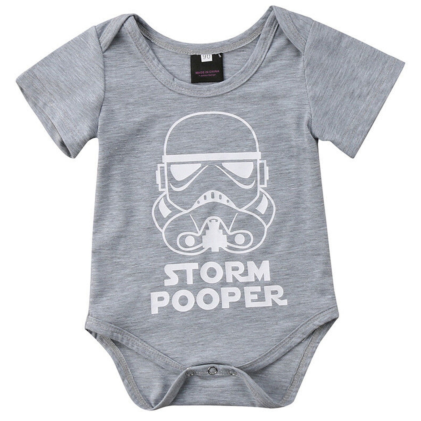 EYIIYE Cute Star Wars Newborn Baby Boy Romper Summer Babygrows