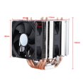 thumbnail image 4 of Refrigerador silencioso de CPU Heatpipe de 4 pines y 6 torres duales refrigeración por aire 800-2200 Revolution Heatpipe CPU Cooler, 4 of 8
