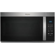 Whirlpool 1.7 Cu. Ft. Over-the-Range Microwave Oven with 1000 Watts, 2-Speed 300 CFM Venting System, Add 30 Seconds, Stainless Steel