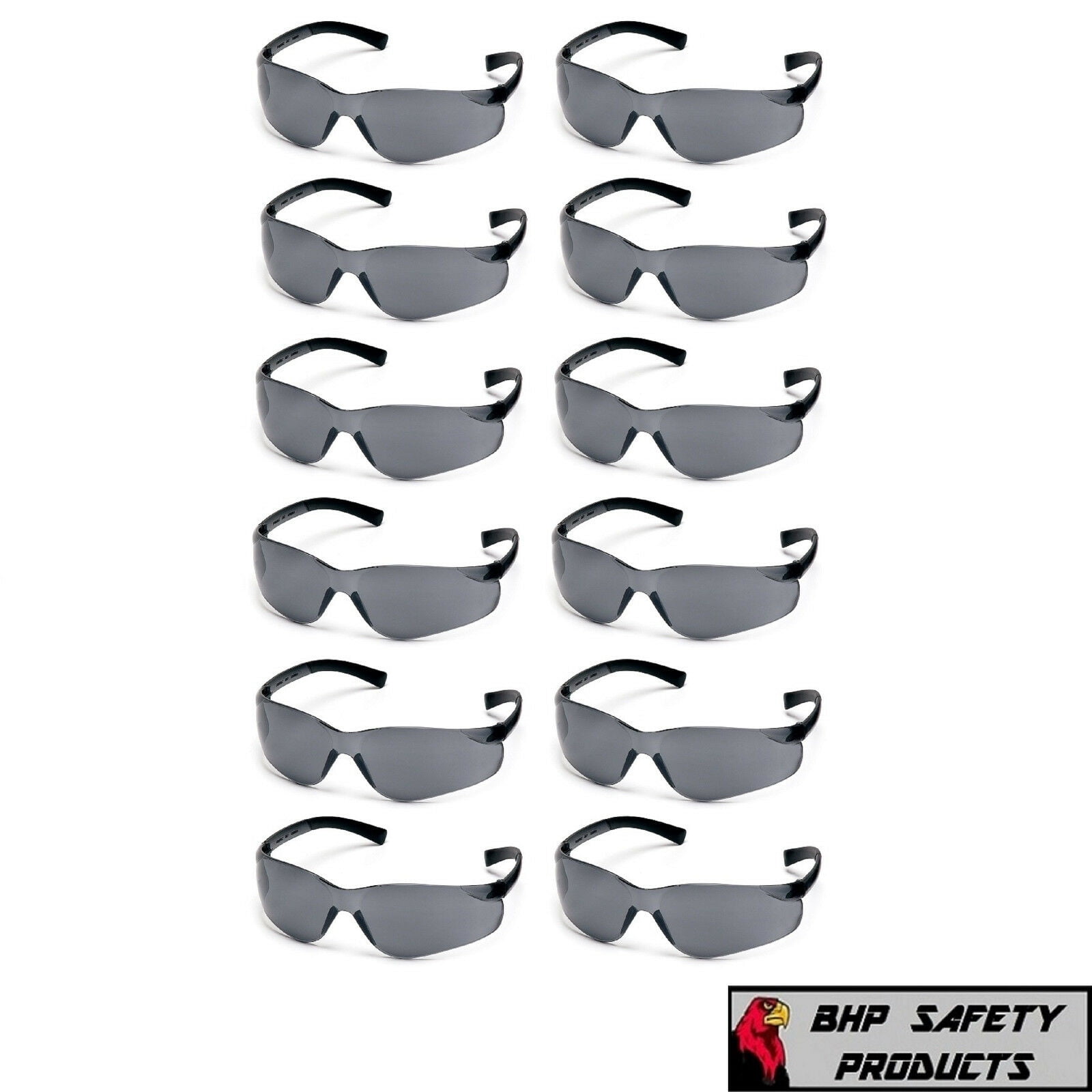 12 PAIR PYRAMEX ZTEK COFFEE WRAP AROUND SAFETY GLASSES 12 PAIR PYRAMEX ZTEK COFFEE WRAP AROUND SAFETY GLASSES