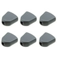 thumbnail image 2 of Decodeary 6pcs Guitar Tune Peg Machine Head Replacement Professional Plastic String Instrument Accessory Tuning Button Replace Fitting Black 1Set, 2 of 6