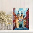 thumbnail image 2 of European Cityscape Canvas Painting/Wall Art， Perfect for Living Room， Bedroom， Office， Dining Room， and Hallway Decoration., 2 of 8