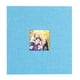 thumbnail image 2 of Álbum de fotos de lino autoadhesivo, hecho a mano, para hacer uno mismo, álbum de recortes, aniversario, regalo de San Valentín (azul claro, 27 x 28 cm), 2 of 9