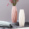 thumbnail image 3 of Fmxomd 2Pack Vases for Decor Mini Vases for Home Decor Accent, Farmhouse Vase for Decor, White Vase Decorative Vases, Home Decor Vases (2 Pack,Pink), 3 of 7