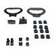 thumbnail image 1 of Piezas de reparación de carros de carretas Accesorios de carrito de servicios públicos plegables, mango de empuje de conjunto completo práctico ligero, 1 of 8
