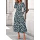 thumbnail image 3 of Vestido PRETTYGARDEN 2025 Floral Maxi de Manga Larga Talle M, 3 of 8