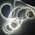thumbnail image 4 of Warm White LED Strip Lights, Waterproof cuttable 300 SMD 2835 LED Tape, 6000K 16.4ft/5m 12V Flexible Ribbon, Kitchen Cabinet Lighting, Hotel, Club, Bar, 4 of 5