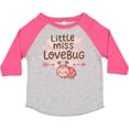 thumbnail image 3 of Inktastic Little Miss Love Bug Hearts Boys or Girls Toddler T-Shirt, 3 of 5
