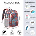 thumbnail image 4 of Pioneer Flower Backpack for School,Cute School Bag,Schoolbag with Adjustable Shoulder Straps & Padded Back,15"x11.42"x5.5", 4 of 4