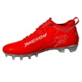 thumbnail image 3 of Quantum Speed: Football Cleats - Red - Team Colors, 3 of 6