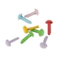 Dualoai 200x Colorful Split Pins Brads Paper Fastener for Scrapbooking ...