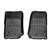 WeatherTech Custom Fit FloorLiners compatible with Jeep Wrangler 2-Door, Wrangler Unlimited 4-Door - 1st Row (Driver & Passenger), Black