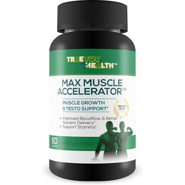 Max Muscle Accelerator Muscle Growth & Testosterone Support Aid