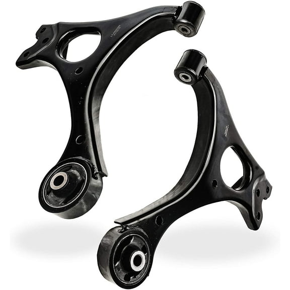 Detroit Axle - Front Lower Control Arms for 2006-2011 Acura CSX, Honda Civic 2 Lower Control Arms 2006 2007 2008 2009 2010 2011 Replacement