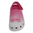 thumbnail image 4 of Barbie Toddler Girls' Clogs with Adjustable Strap - Pink Ombre, Size 8, 4 of 8