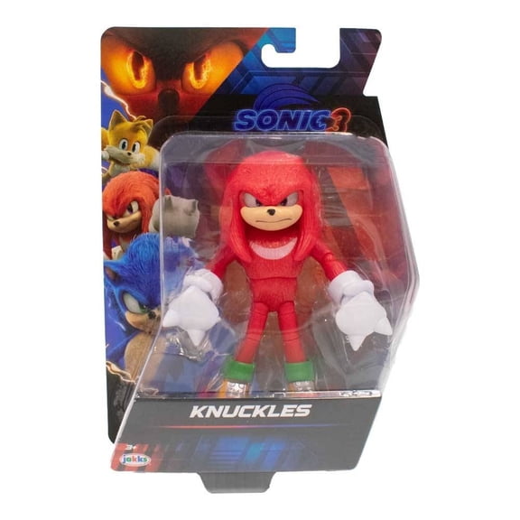 Figura Sonic 3 Jakks Pacific Knuckles Rojo
