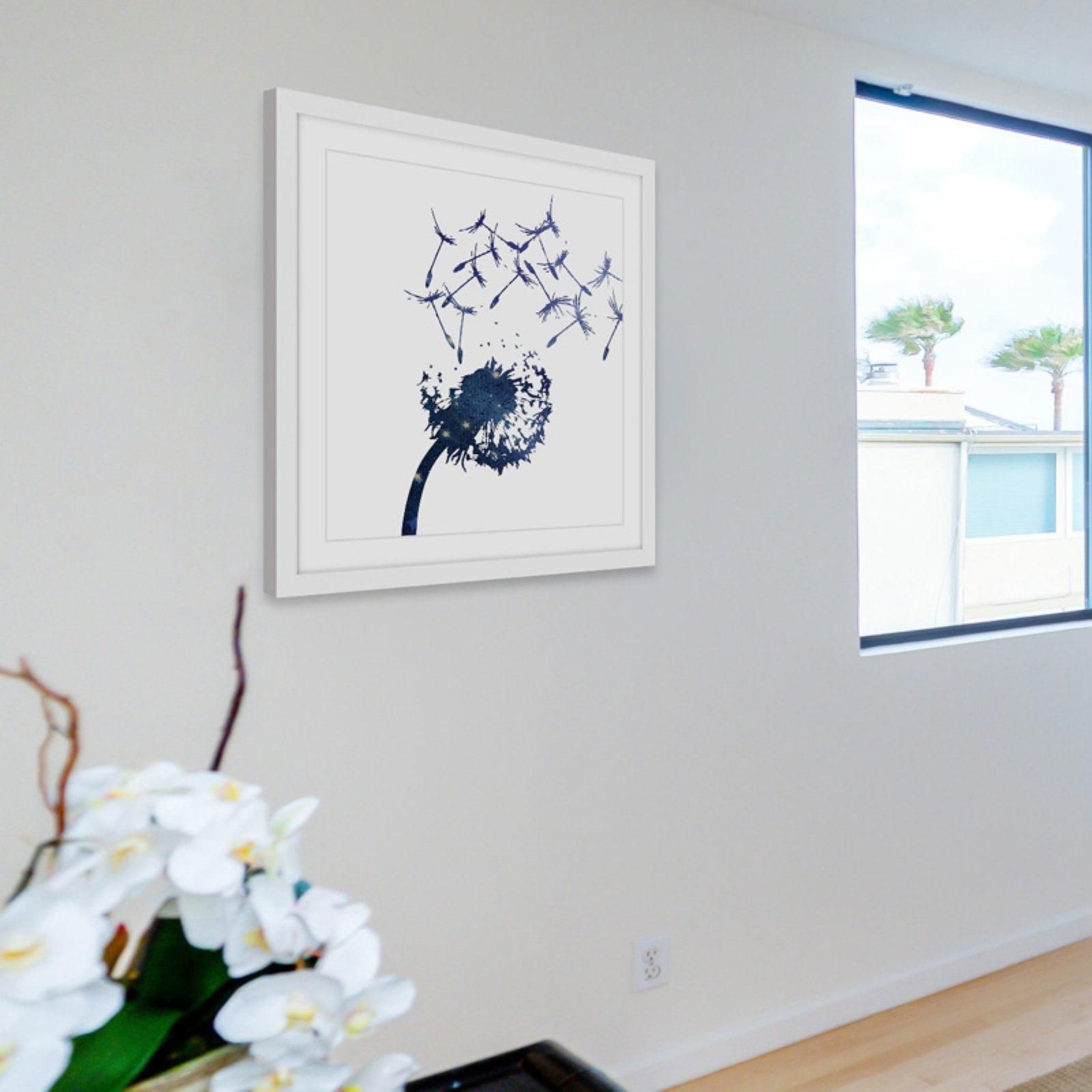 "Dandy in the Wind" Framed Painting Print