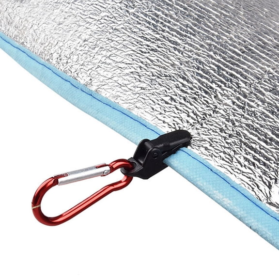 AURARMLET Heavy Duty Tarp Clips 10Pcs Metal for Tent Accessories